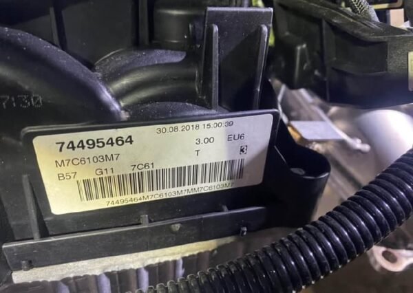 BMW 740d Xdrive 2018 G11 B57D30B Engine