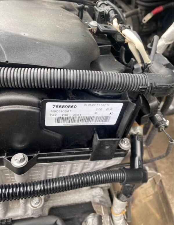 BMW f30 B47D20A 320D 2017 Engine