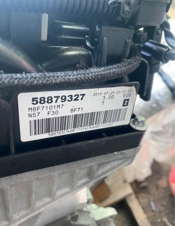 N57D30B 335d Xdrive 2015 euro6 Engine