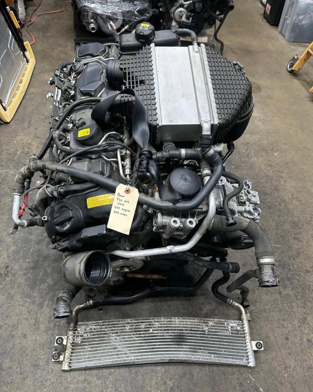 BMW M4 F82 S55 Engine 2015
