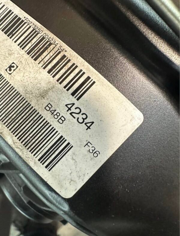 BMW F36 430i B48B20 Engine 2019