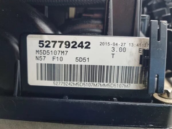 BMW F10 535d N57D30B Engine 2015